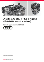 SSP 683 Audi 2.0 ltr. TFSI engine (EA888 evo4 series) - Self-Study Programme 